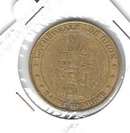 * Médaille Touristique,Monnaie  De  Paris  2005,  STE  BENIGNE ( 21 ) CATHEDRALE DE DIJON - 2005