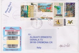 ISRAELE -   STORIA POSTALE 2012 - Lettres & Documents