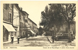 Pertuis - Cours De La République Et Place Jean-Jaures - Pertuis