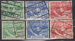 BELGIEN Postpaket 1945 -  MiNr: 15-17 I+II Komplett  Used - Andere & Zonder Classificatie