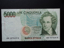 ITALIE : 5000 LIRE  12.1.1988      CI 76 BS 541 * / P 111b        TTB+ - 5.000 Lire