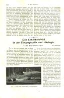 Das Landschaftsbild In Der Tiergeographie Und Ökologie / Artikel, Entnommen Aus Kalender /1909 - Colis