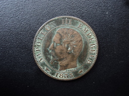 FRANCE 5 CENTIMES  1855 A Chien   F.116 /  G.152 / KM 777.1    TTB - 5 Centimes