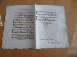 Parttion XIX ème Romance De Palma Musique Plantade Autographe Gaveau - Chant Soliste