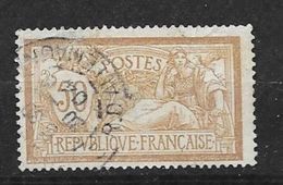 France N° 120c Sans Teinte De Fond Oblitéré  B/TB  - Used Stamps