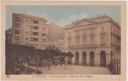 AFRIQUE,ALGERIE FRANCAISE,AFRICA,BOUGIE,BEJAIA EN 1930,BANQUE,BAR,CAFE,EPOQUE COLONIALE FRANCAISE - Bejaia (Bougie)