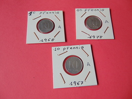 10 Pfennig Alemania Democratica - 10 Pfennig