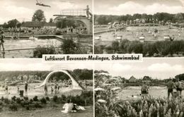 003500 Luftkurort Bevensen-Medingen - Schwimmbad Mehrbildkarte1960 - Bad Bevensen