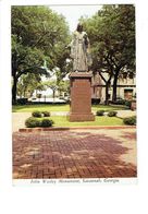 Cpm - John Wesley Monument - St Savannah Georgia GA USA - 1976 - Savannah
