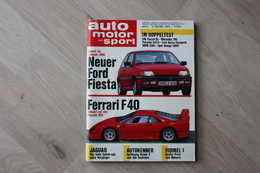 Auto Motor Und Sport - Heft 11/ Mai 1988 - Automobile & Transport