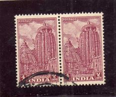 INDIA INDE 1949 Bhuvanesvara 4a USATO USED OBLITERE' - Usados