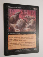 CARTE DE JEU MAGIC THE GATHERING (en Anglais) RAVENOUS RATS - Autres & Non Classés