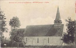 72 - Blèves Près De La Fresnaye-sur-Chédouet  (Sarthe) - L'église - La Fresnaye Sur Chédouet