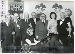 - Photo De Presse - Original - Raymond SOUPLEX, Vincent BRECHIGNAC, Mirabelle, MAURICET, 19-03-1959, TBE, Scans. - Famous People