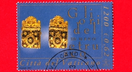 VATIXANO - Usato - 2001 - Gli Ori Del Museo Gregoriano Etrusco - 1200 L. - 0,62 - Orecchini A Bauletto - Usados