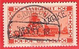 MiNr.29 D O Deutsche Abstimmungsgebiete  Saargebiet Dienstmarken - Dienstmarken