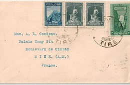 Lettre De TIRE Pour La France 1928. - Brieven En Documenten