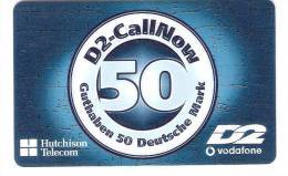 GERMANY  - D2 Vodafone - Call Now - Provider Hutchison Telecom - 07/03 - Cellulari, Carte Prepagate E Ricariche