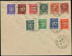 Let TIMBRES DE LIBERATION BACCARAT 1/10 Obl. Càd BACCARAT 28/11/44 Sur Env., TB - Liberation