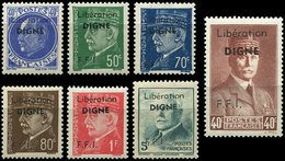 ** TIMBRES DE LIBERATION DIGNE 3/4, 6/8 Et 12/13 : TB - Liberation