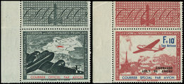 ** Spécialités Diverses L.V.F. 4b/5b : Surcharge RENVERSEE, Cdf, TB, Cote Et N° Maury - Francobolli Di Guerra