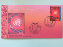 United Nations (Wien) 2000 FDC Cover Year Of Thanksgiving - Briefe U. Dokumente