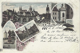 GRUSS Aus MERSEBURG - 1896 - O Z / M - Merseburg