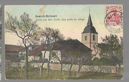 Deutsch Avricourt 57 Partie Aus  Dem  Dorfe  Une Partie Du Village  AK 1909 - Lothringen
