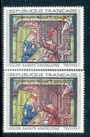 France - N° 1531 - 1 Exemplaire Chapeau Du Souffleur En Gris Violet + 1 Normal Bleu , Neufs ** - Ref VJ61 - Ongebruikt
