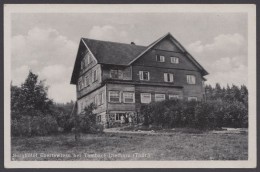 "Tambach-Dietharz", Berghotel Ebertswiese, Fotokarte, 1954 - Tambach-Dietharz