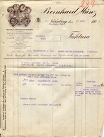 BERNHARD MÜNZ- NURNBERG-  SCHREIB-UND METALLWAREN-INDUSTRIE- JAHR 1926 - Imprimerie & Papeterie