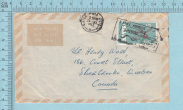 Eire Irlande -  1975 # 205, Aer Phost Air Mail, Cover Postmark, Baile Atha Cliath 1965 To Canada - Aéreo