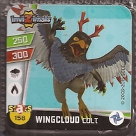 IMAN, Magnet, INVIZIMALS The Resistance, De PANINI, 158 Wingcloud Colt (segundo) - Andere & Zonder Classificatie