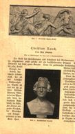 Christian Rauch/ Artikel, Entnommen Aus Kalender / 1907 - Colis