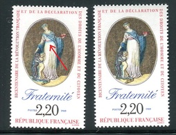 France - N° 2575 - 1 Exemplaire Ceinture Bleue Et Rouge + 1 Normal Rouge, Neufs ** - Ref VJ115 - Ongebruikt