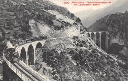 Albula Bahn Schmittentobelbrücke - Schmitten