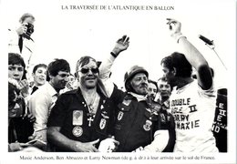 La Traversée De L'Atlantique En Ballon  En Aout 1978 - Maxie Anderson, Ben Abruzzo Et Larry Newman - Trois Aérostiers - Balloons