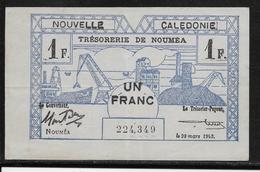 Nouvelle Calédonie - 1 Franc - 29-3-1943 - Pick N°55 - SUP - Other - Oceania