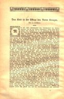 Das Kind In Der Pflege Des Roten Kreuzes /Artikel, Entnommen Aus Kalender / 1910 - Bücherpakete