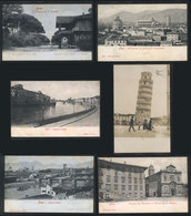 1183 ITALY: PISA: 17 Old PCs (1 Used) With Nice Views, VF General Quality - Autres & Non Classés
