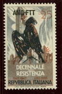 Italy Trieste. 1954 25l  Eagle Issue  #200 - Nuovi
