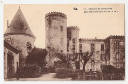 87 Près Oradour Sur Vayre. Chateau De Cremières (1381) - Oradour Sur Vayres