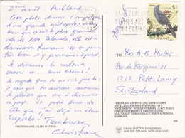 Ansichtskarte In Die Schweiz (br3214) - Lettres & Documents