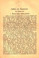 Luther Als Hausvater/ Druck, Entnommen Aus Kalender / 1884 - Colis
