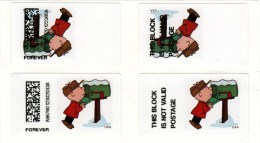 USA APC / SSK / CVP / ATM - Charlie Brown Upside-down ERROR Stamp - Ohne Zuordnung