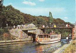 Mecklenburg-West Pomerania, Waren, Malchow, Lenzer Kanal Mit Brucke, Shio, Gebraucht 1985 - Waren (Mueritz)