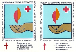 YUGOSLAVIA, 1988, Booklet TBC 17 + 18, Pair - Andere & Zonder Classificatie