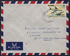 Ca0116 ZAIRE 1980,SG932 Planes On Lubumbashi 1 Cover To Kabinda With I.2(-) Cancellation - Gebruikt