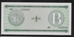 Cuba - 1 Peso - Pick N° FX6 - NEUF - Cuba