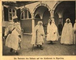 Die Vertreter Des Sultans Auf Der Konferenz In Algeciras / Druck, Entnommen Aus Kalender / 1907 - Colis